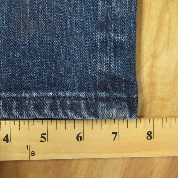 MISS ME Embellished Denim Jean Capris Sz 29 Blue Distressed Flap Pockets JP6085P - Picture 16 of 16